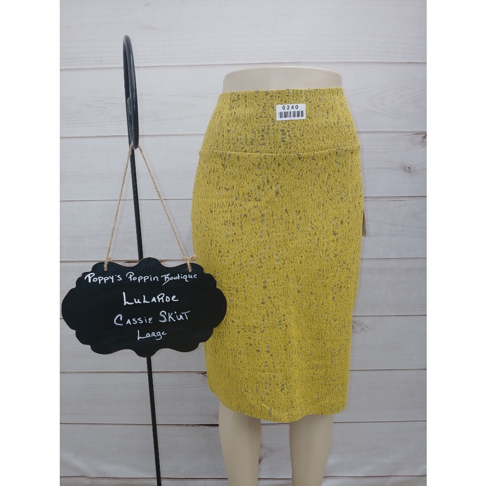 Pencil Skirt, Lularoe Cassie, Large